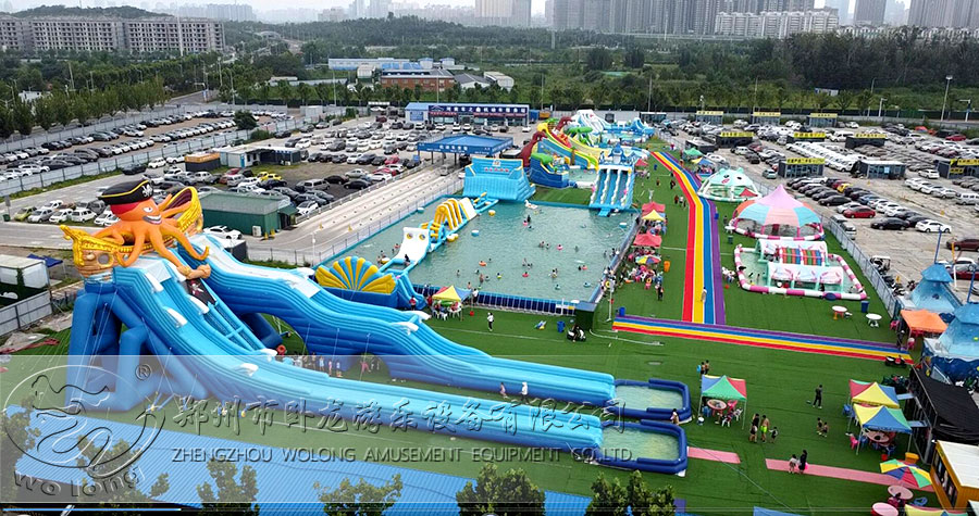 想要在2025年做充气水上乐园 赶紧提上日程了